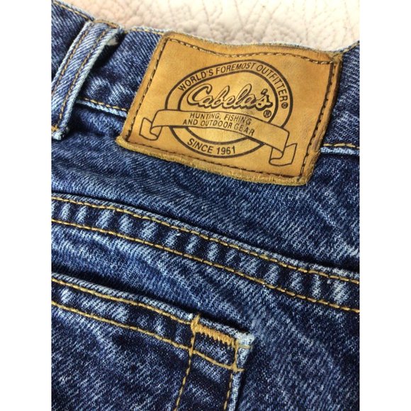Cabela's Men's Denim Blue Jeans * Size 40 Short * EUC - Picture 2 of 6